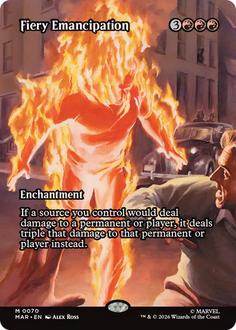 Fiery Emancipation (Borderless) [Marvel Universe: Eternal-Legal]