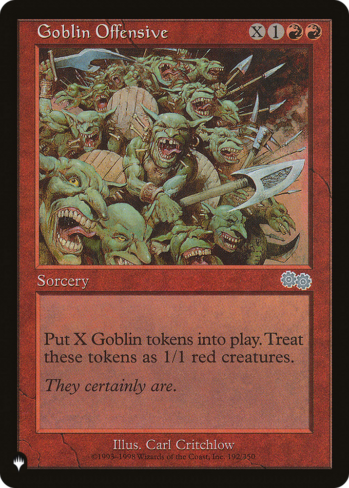 Goblin Offensive [The List]