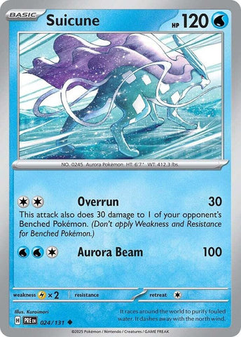 Suicune (024/131) [Scarlet & Violet: Prismatic Evolutions]