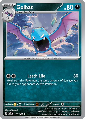 Golbat (111/182) [Scarlet & Violet: Paradox Rift]