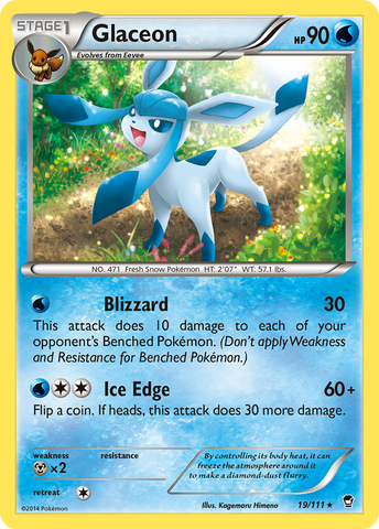 Glaceon (19/111) [XY: Furious Fists]