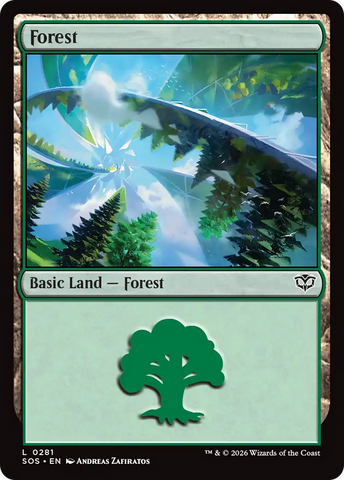Forest (0281) [Secrets of Strixhaven]