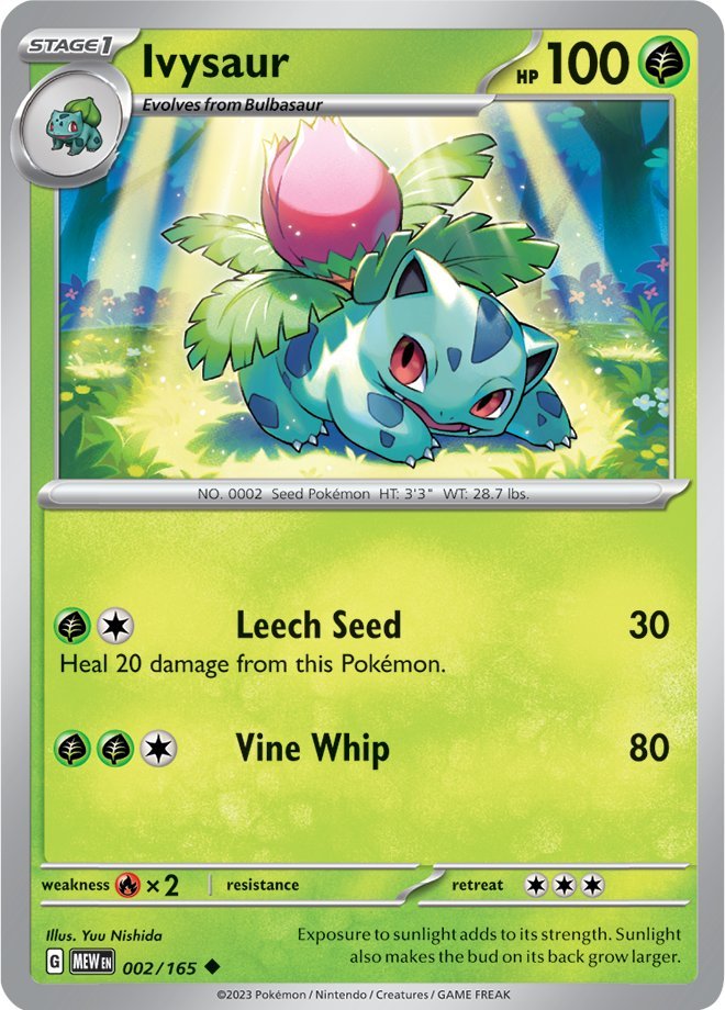 Ivysaur (002/165) [Scarlet & Violet 151]