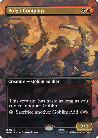 Bolg's Company (Borderless) [The Hobbit]