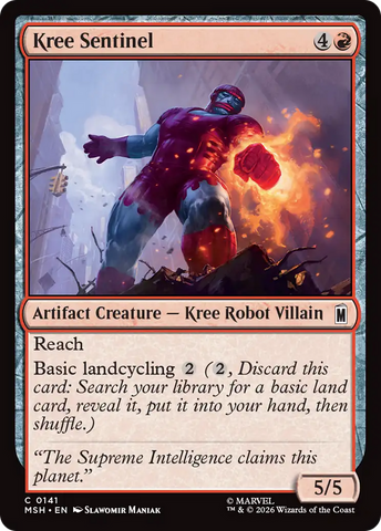 Kree Sentinel [Marvel Super Heroes]