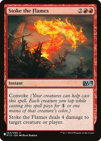 Stoke the Flames [The List]