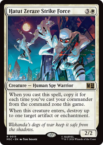 Hatut Zeraze Strike Force [Marvel Super Heroes Commander]