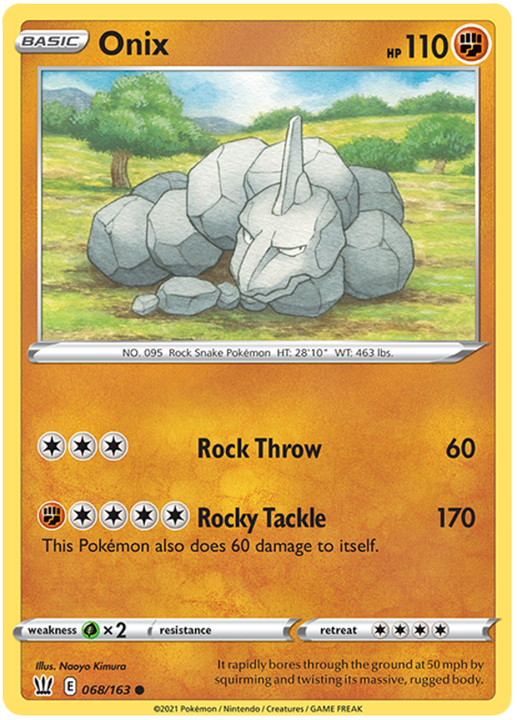 Onix (068/163) [Sword & Shield: Battle Styles]