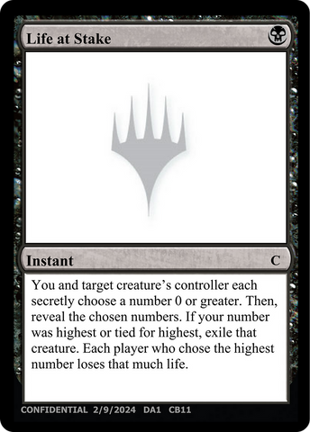 Life at Stake [Unknown Event]