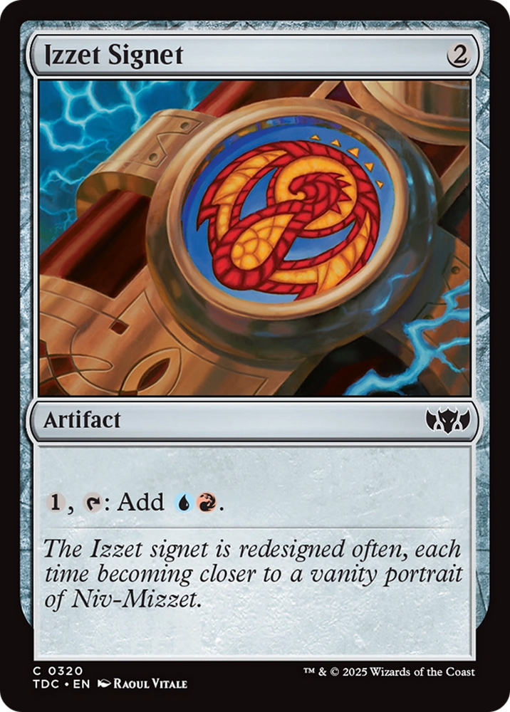 Izzet Signet [Tarkir: Dragonstorm Commander]