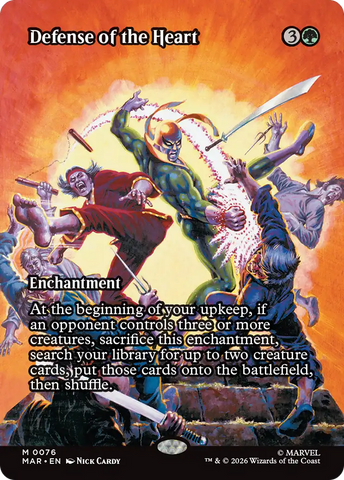 Defense of the Heart (Borderless) [Marvel Universe: Eternal-Legal]