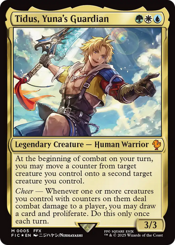 Tidus, Yuna's Guardian [FINAL FANTASY Commander]