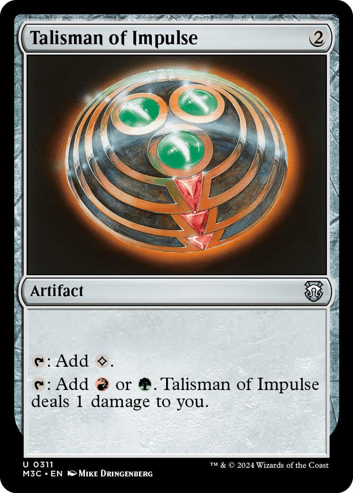 Talisman of Impulse [Modern Horizons 3 Commander]