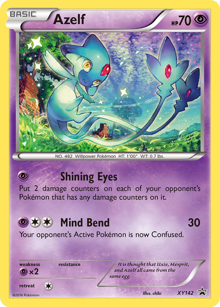 Azelf (XY142) [XY: Black Star Promos]