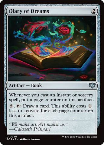 Diary of Dreams [Secrets of Strixhaven]