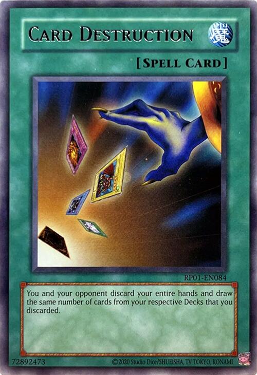 Card Destruction [RP01-EN084] Rare