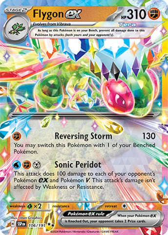 Flygon ex (106/191) [Scarlet & Violet: Surging Sparks]