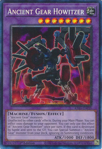 Ancient Gear Howitzer (CR) [RA03-EN035] Prismatic Collector's Rare