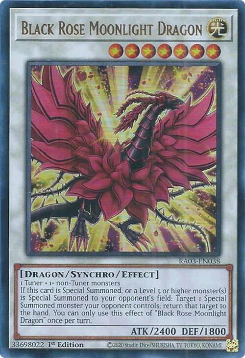 Black Rose Moonlight Dragon (UR) [RA03-EN038] Ultra Rare