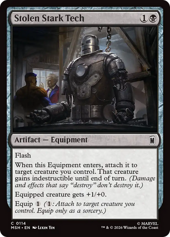 Stolen Stark Tech [Marvel Super Heroes]