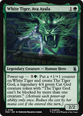 White Tiger, Ava Ayala [Marvel Super Heroes]