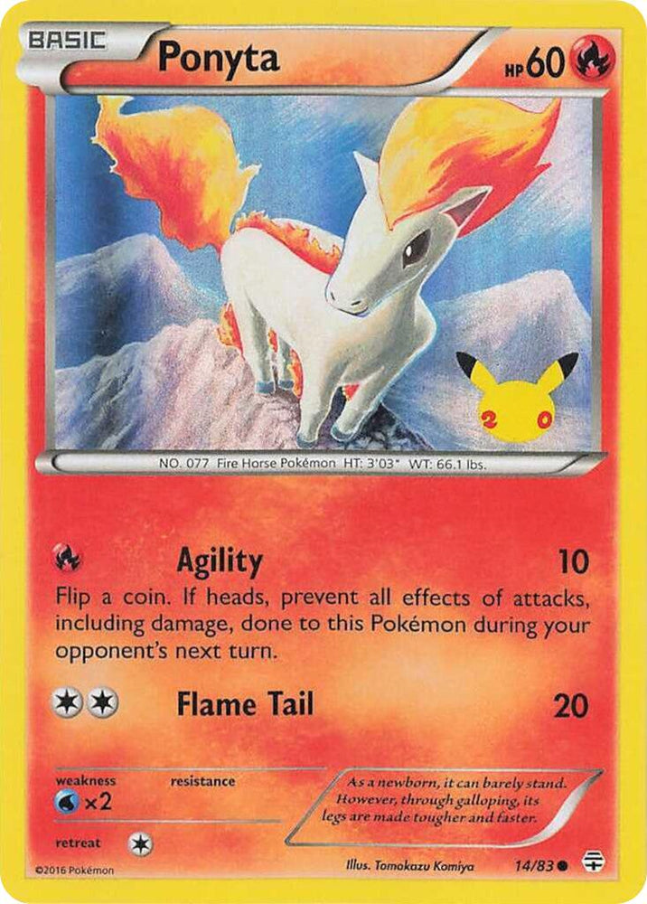 Ponyta (014/083) [Celebrations: 25th Anniversary]