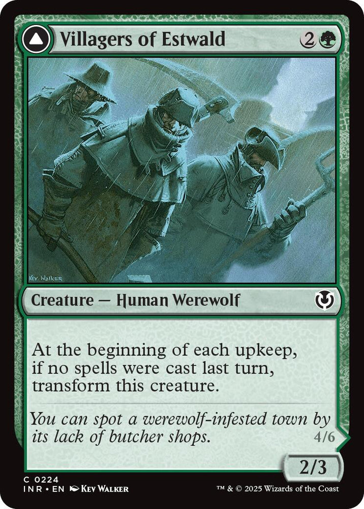 Villagers of Estwald // Howlpack of Estwald [Innistrad Remastered]