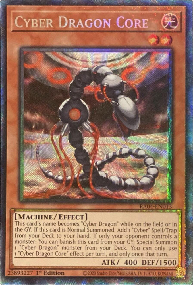Cyber Dragon Core [RA04-EN013] Prismatic Collector's Rare