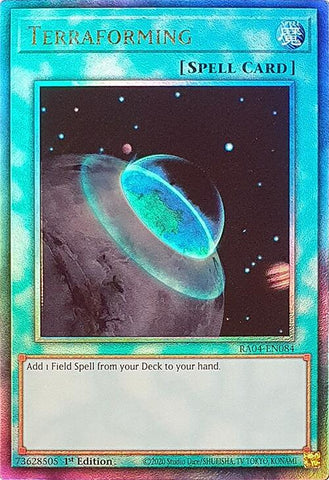 Terraforming [RA04-EN084] Prismatic Ultimate Rare