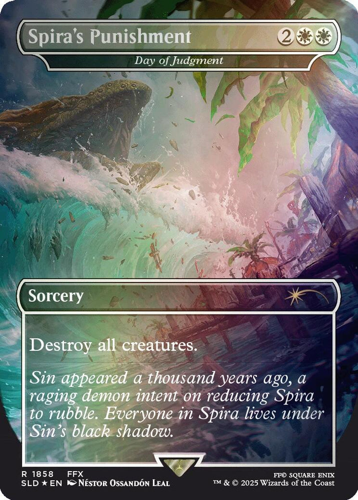 Spira's Punishment - Day of Judgement (Rainbow Foil) [Secret Lair Drop Series]