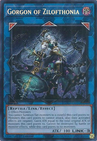 Gorgon of Zilofthonia [DUAD-EN050] Secret Rare