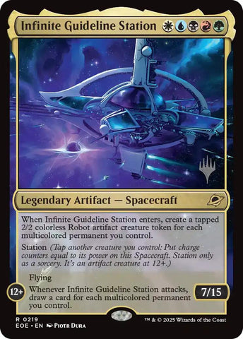 Infinite Guideline Station [Edge of Eternities Promo Pack]