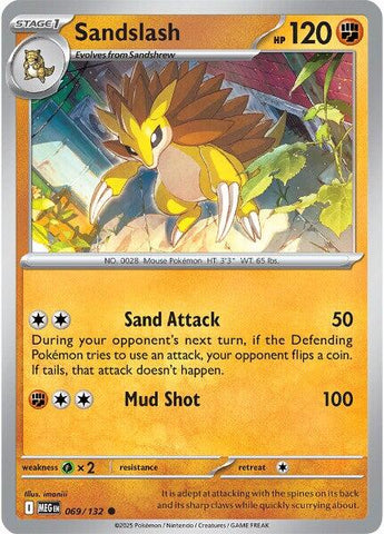 Sandslash (069/132) [Mega Evolution: Base Set]
