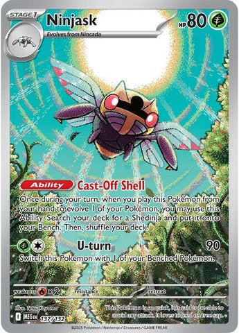 Ninjask (137/132) [Mega Evolution: Base Set]