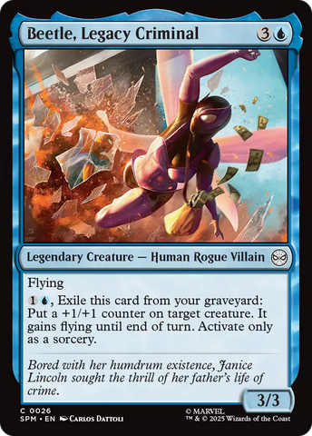 Beetle, Legacy Criminal [Marvel's Spider-Man]