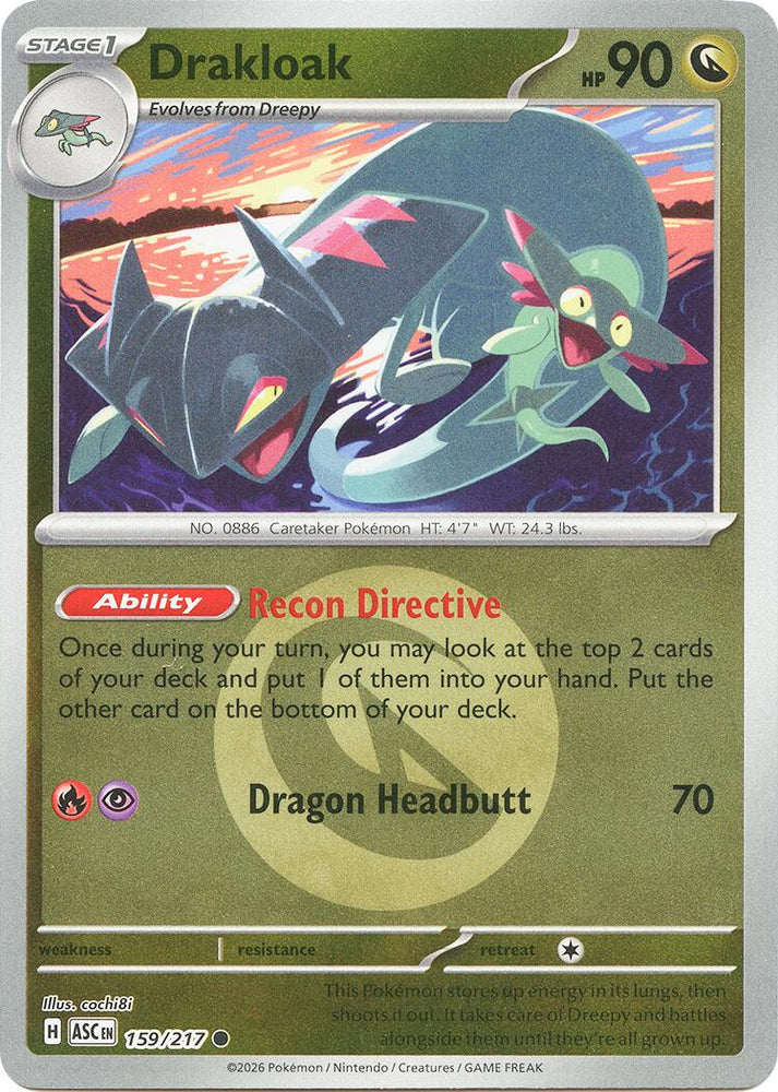 Drakloak (159/217) (Energy Symbol Pattern) [Mega Evolution: Ascended Heroes]