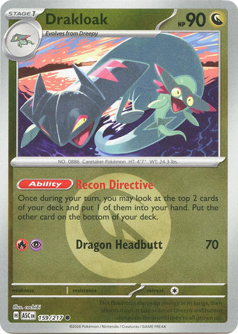 Drakloak (159/217) (Energy Symbol Pattern) [Mega Evolution: Ascended Heroes]