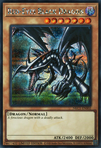 Red-Eyes Black Dragon (Nike Collaboration) [NKC1-EN002] Prismatic Secret Rare