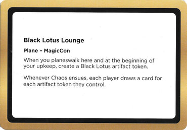 Black Lotus Lounge (Black Lotus Unknown Planechase) [Oversize Cards]