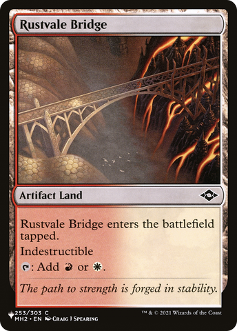 Rustvale Bridge [The List]