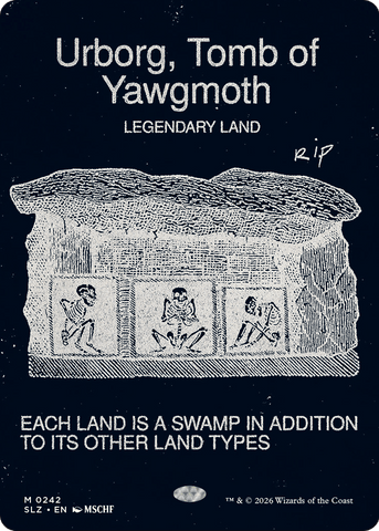 Urborg, Tomb of Yawgmoth (0242) [Secret Lair x MSCHF: The Zeta Set]