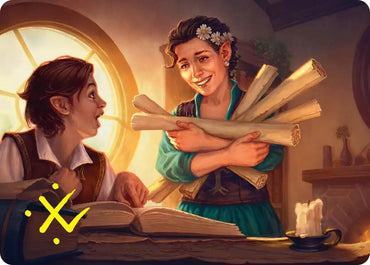 Belladonna Took Art Card (Gold-Stamped Signature) [The Hobbit Art Series]