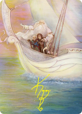 Dawn of a New Age Art Card (Gold-Stamped Signature) [The Hobbit Art Series]