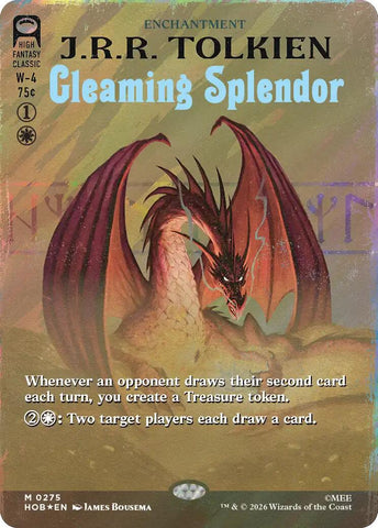 Gleaming Splendor (Borderless) (Surge Foil) [The Hobbit]