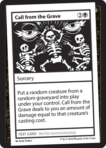 Call from the Grave [Mystery Booster 2 Playtest Cards]