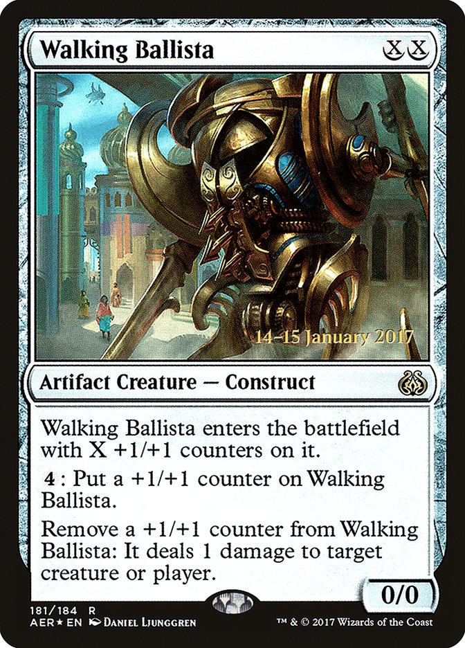 Walking Ballista [Aether Revolt Prerelease Promos]