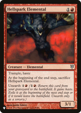 Hellspark Elemental [The List]