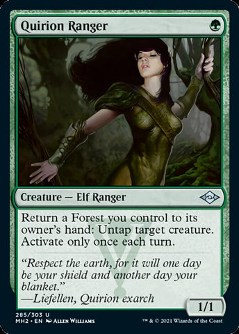 Quirion Ranger (Foil Etched) [Modern Horizons 2]