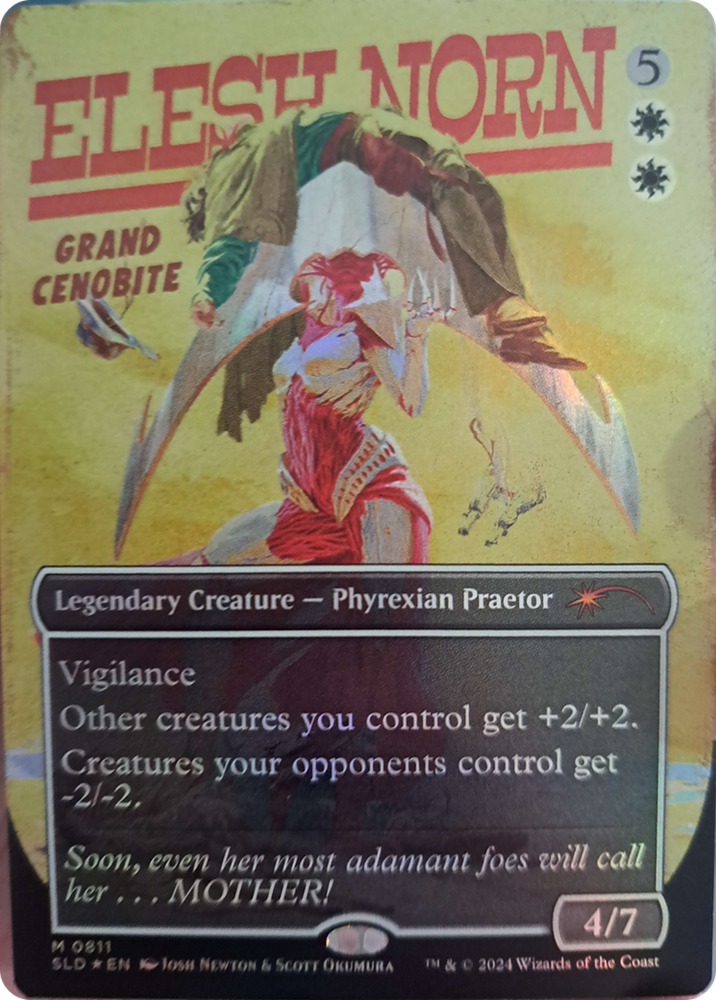 Elesh Norn, Grand Cenobite (0811) (Rainbow Foil) [Secret Lair Drop Series]