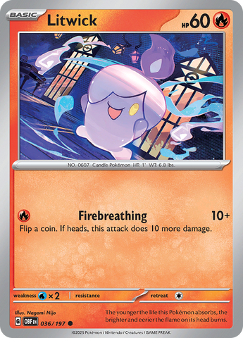 Litwick (036/197) [Scarlet & Violet: Obsidian Flames]